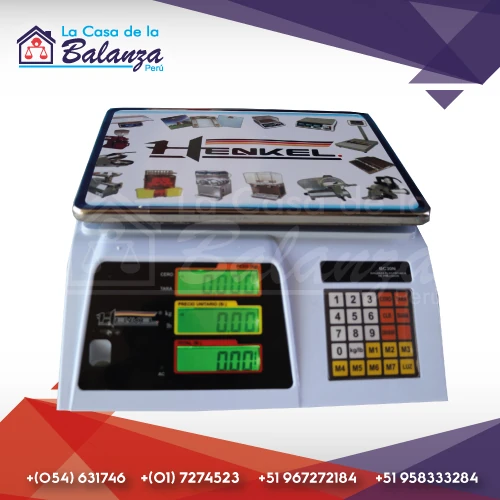 Balanza Gramera Henkel de 30 kilos