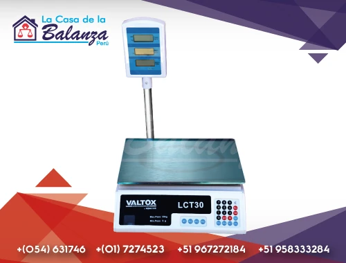 Balanza Valtox LCT30 30 kilos