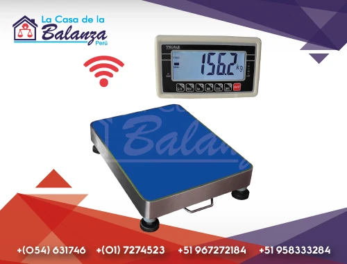 Balanza Inalámbrica T-Scale BW de 300 Kilos
