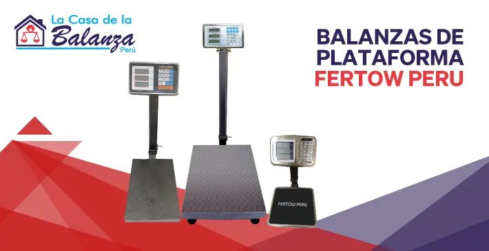 Balanzas de Plataforma Fertow Perú