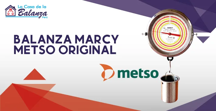 Balanza Marcy METSO Original