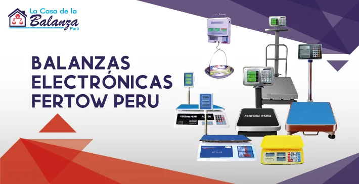 Balanzas electrónicas Fertow Perú