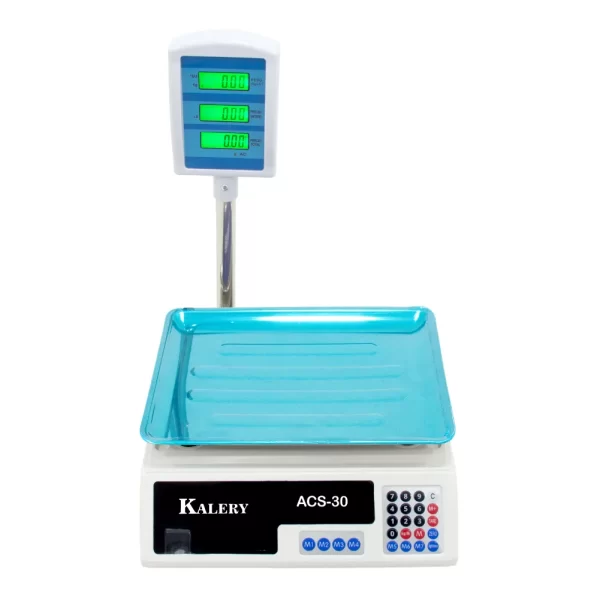 Balanza Comercial Kalery ACS-D-BT de 30 Kilos