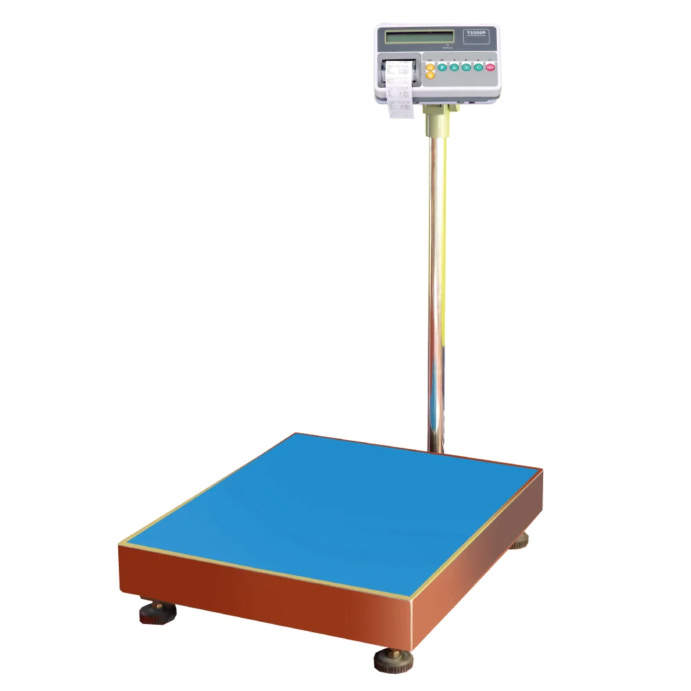 Balanza de Plataforma T-Scale T2200P de 500 Kilos