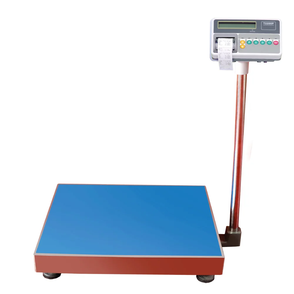 Balanza de Plataforma T-Scale T2200P de 500 Kilos