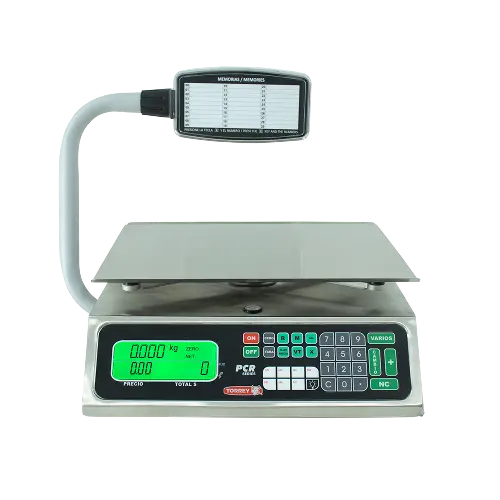 Balanza de 40kg Acero Inoxidable Comercial TORREY PCR