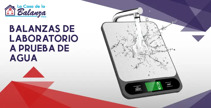 Balanzas de laboratorio a prueba de agua