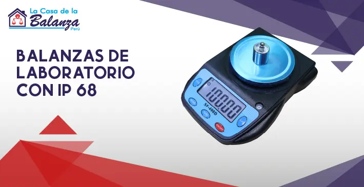 Balanzas de laboratorio con ip 68