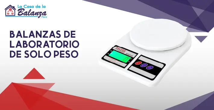 Balanzas de laboratorio de solo peso