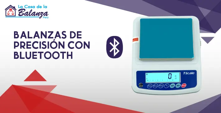 Balanzas de precisión con Bluetooth