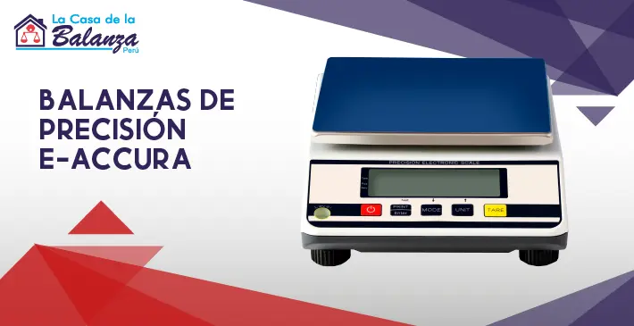 balanzas de Precisión e-Accura