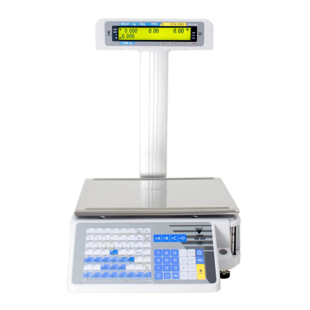 Balanza Etiquetadora DIGI TERAOKA SM-300 de 15 kilos