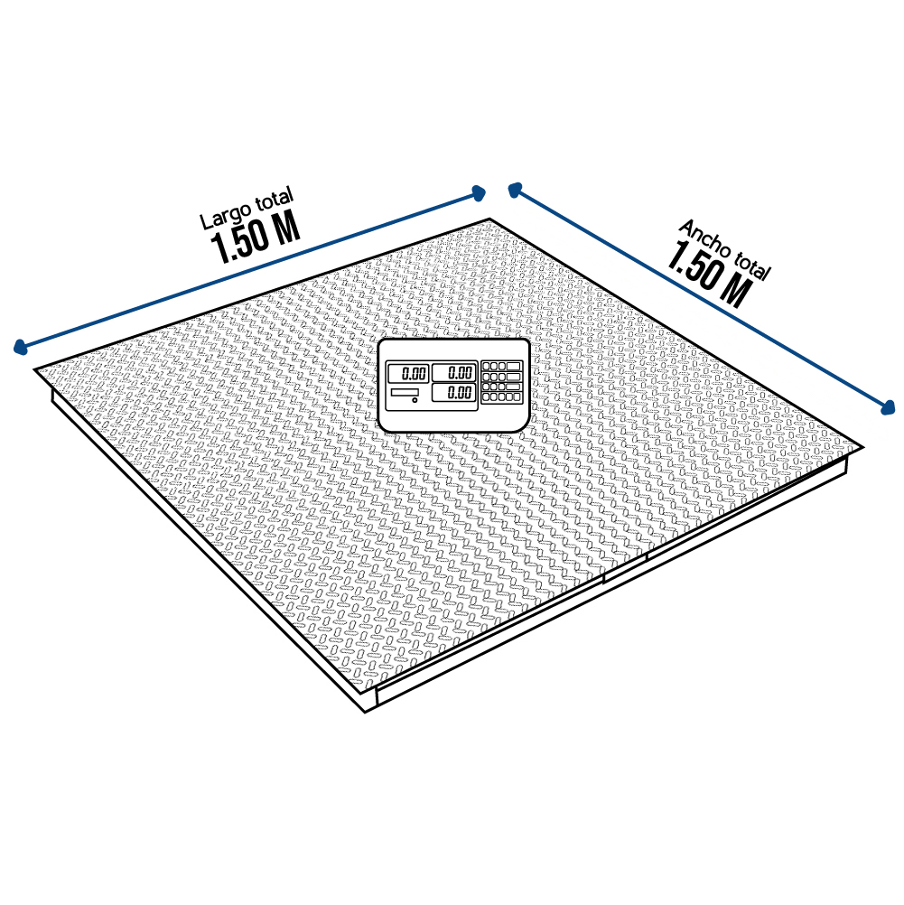 Balanza Tipo Rampa e-Accura SB-51 de 3 Toneladas