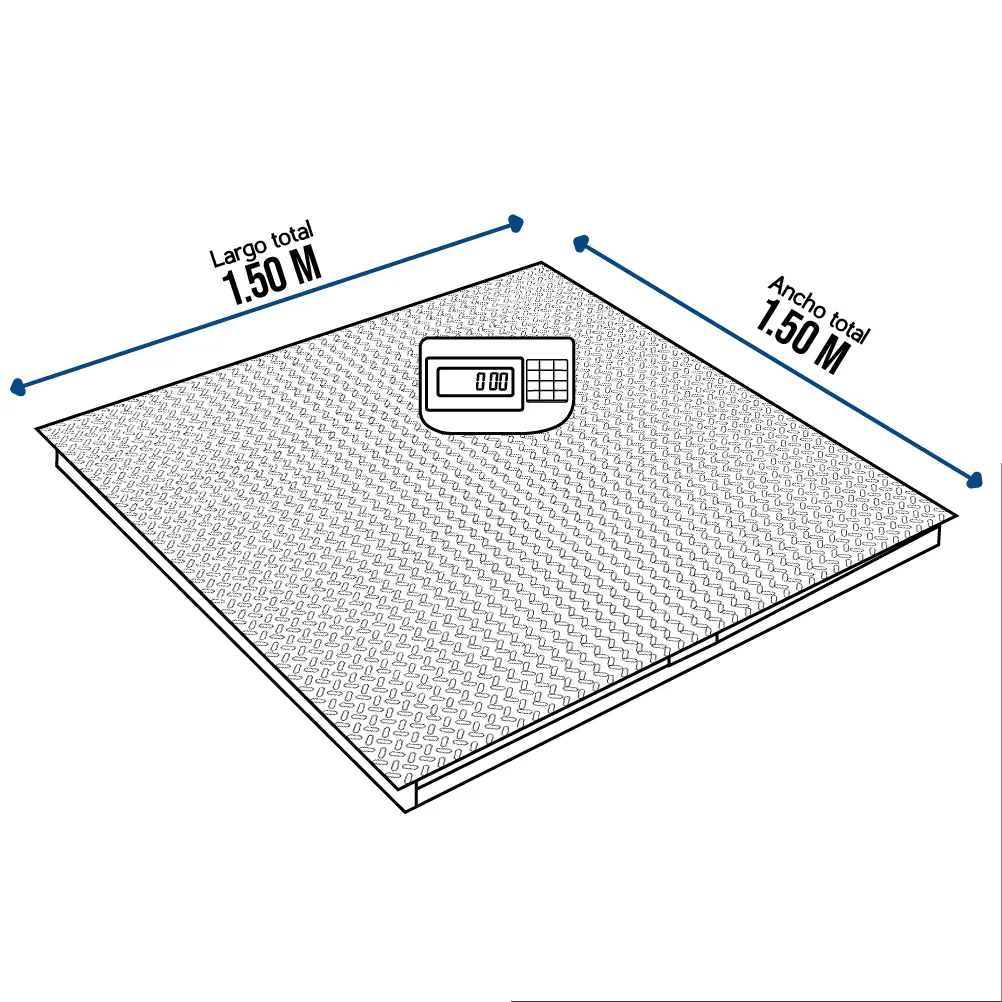 Balanza Tipo Rampa e-Accura SB-53 de 5 Tonelada