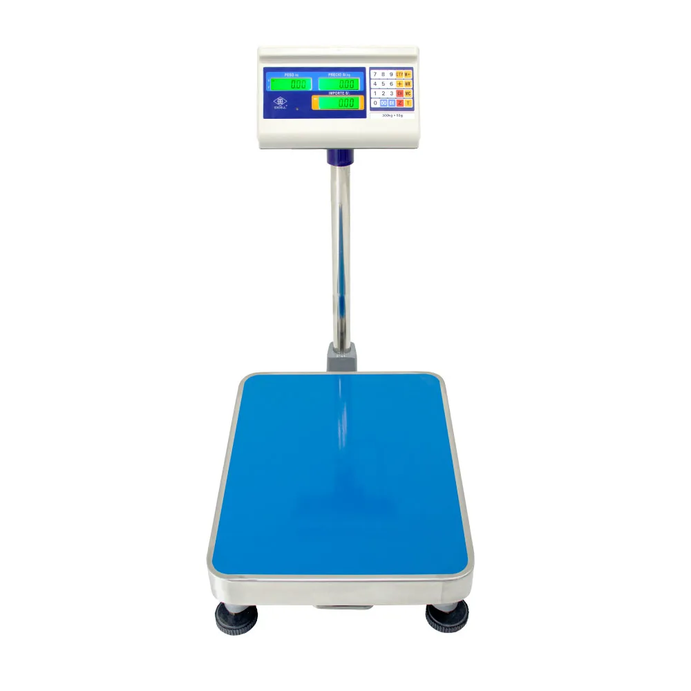 Balanza de Plataforma Excell AP3-E de 300 Kilos 52 x 42 cm