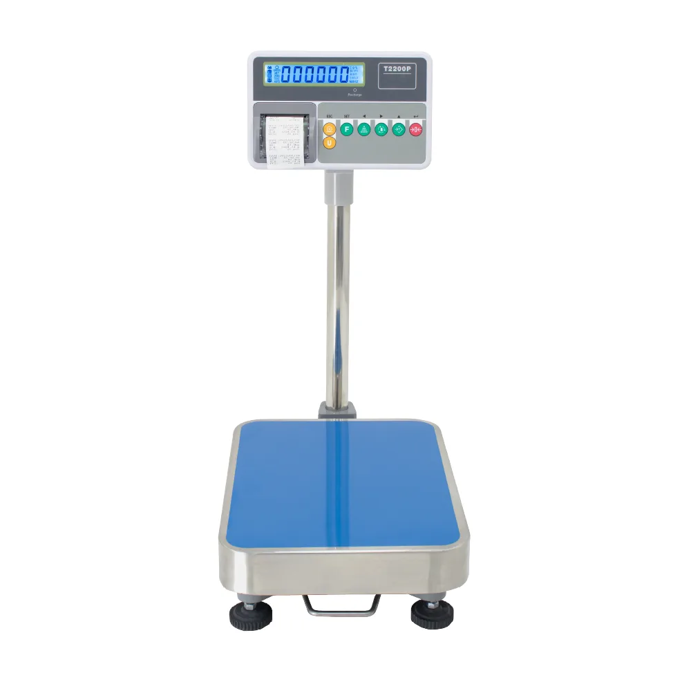 Balanza de Plataforma T-Scale T2200P de 100 Kilos