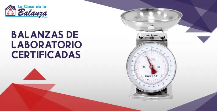 Balanzas de laboratorio certificadas