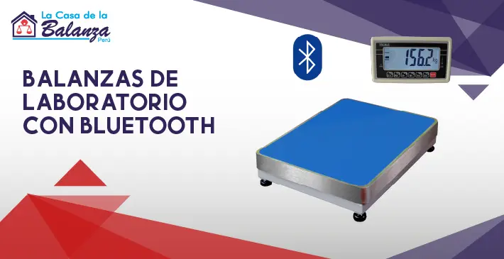 Balanzas de laboratorio con bluetooth