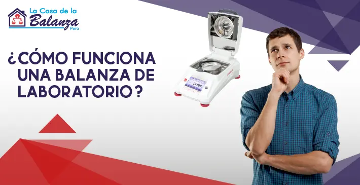 ¿Cómo funciona una balanza de laboratorio?