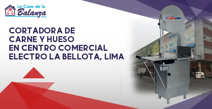Cortadora de carne y hueso en Centro Comercial Electro La Bellota Lima