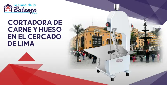 Cortadora de carne y hueso en el Cercado de Lima