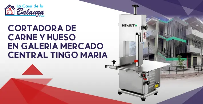 Cortadora de Carne y Hueso en Galeria Mercado Central Tingo Maria