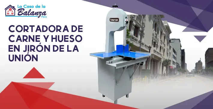 Cortadora de carne y hueso en Jirón de la Unión