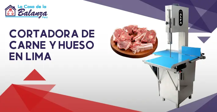 Cortadora de carne y hueso en Lima