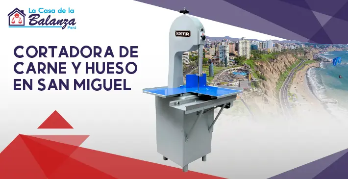 Cortadora de carne y hueso en San Miguel
