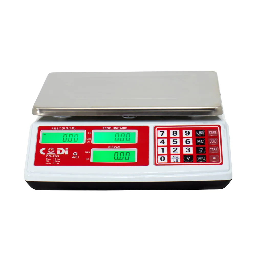 Balanza Comercial Codi CD-205 de 10 Kilos