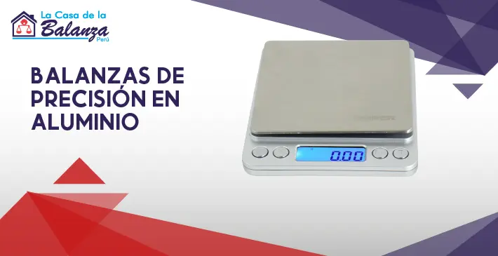 balanzas de Precisión en aluminio
