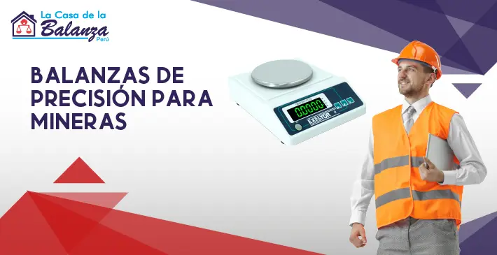balanzas de Precisión para mineras