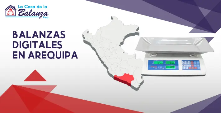 Balanzas digitales en Arequipa