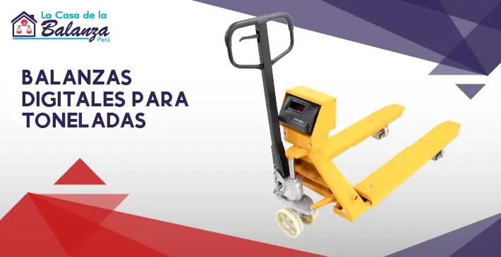 Balanzas digitales para toneladas