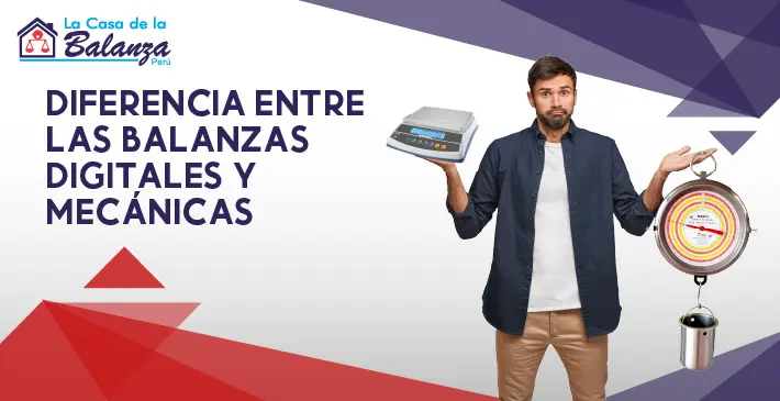 Diferencia entre las balanzas digitales y mecanicas