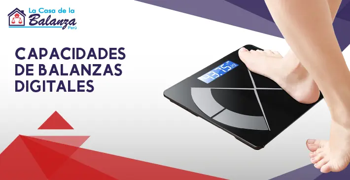 Capacidades de balanzas digitales