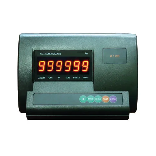 Indicador de Balanza A12 Negro