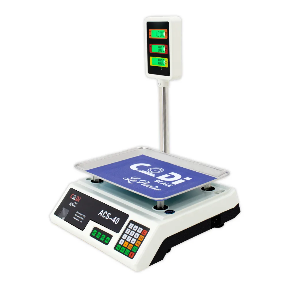 Balanza Comercial Codi ACS-40 de 40 Kilos