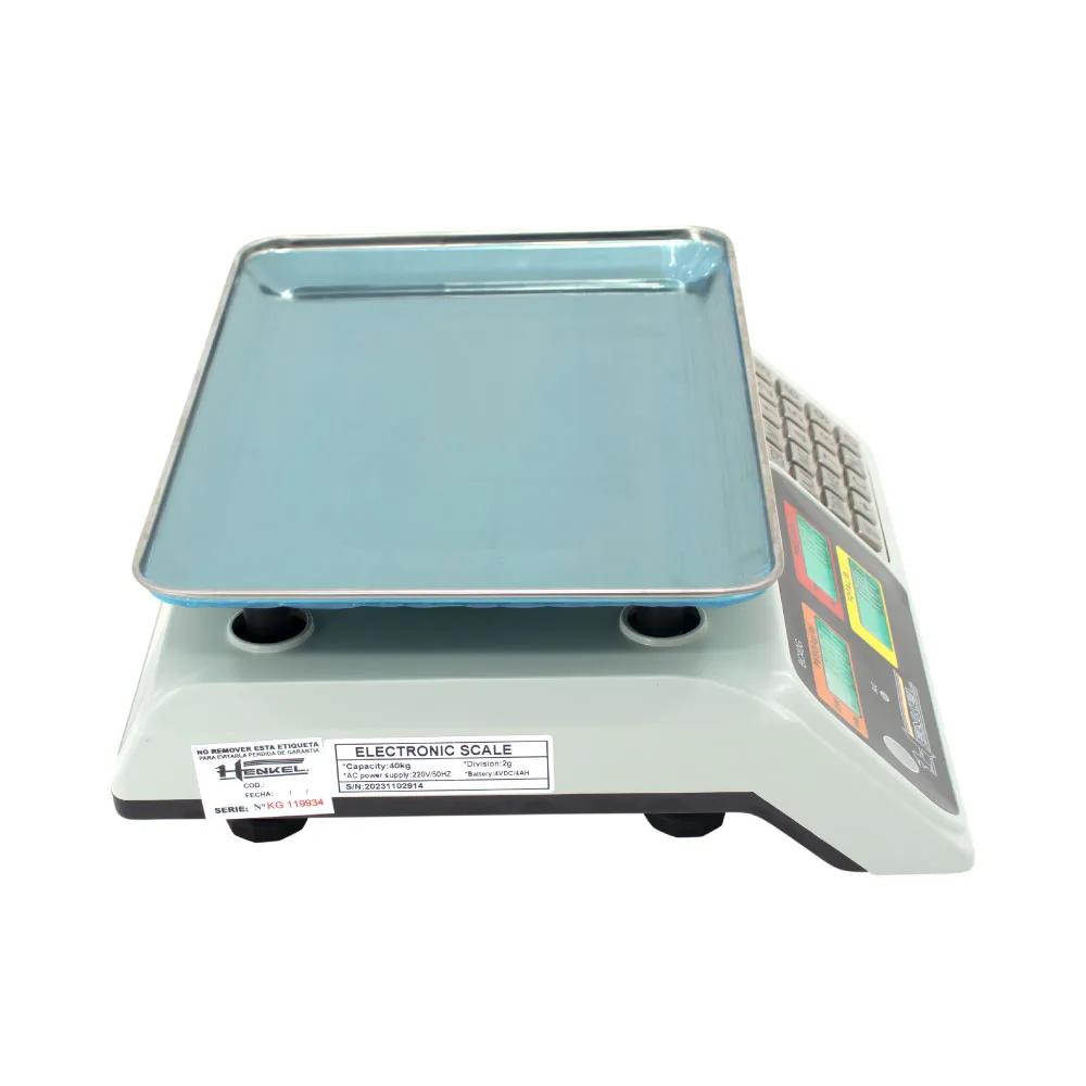 Balanza Comercial Henkel BC40G de 40 Kilos