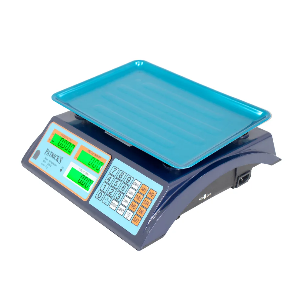 Balanza Comercial Patrick's ACS-807 de 40 Kilos