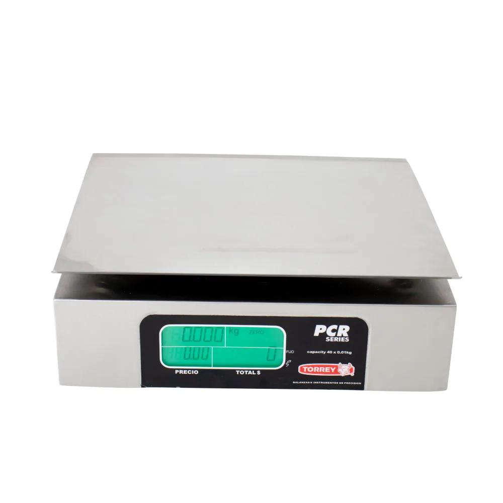 Balanza Comercial Torrey PCR – 40 de 40 Kilos