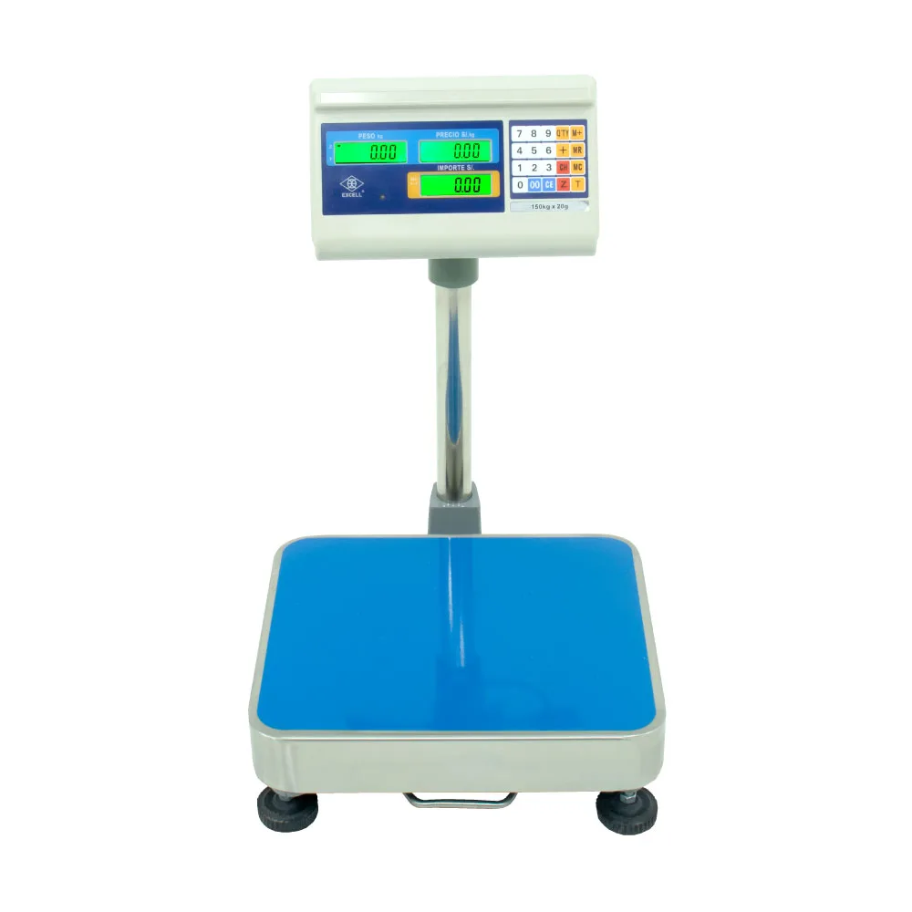 Balanza de Plataforma Excell AP3-E de 50 kilos 38 x 33 cm