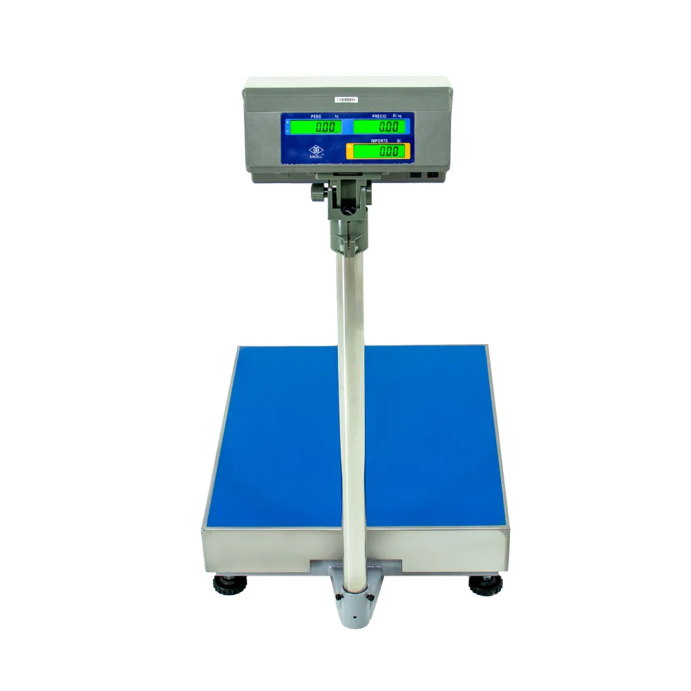 Balanza de Plataforma Excell AP3-E de 500 Kilos 60 x 50 cm