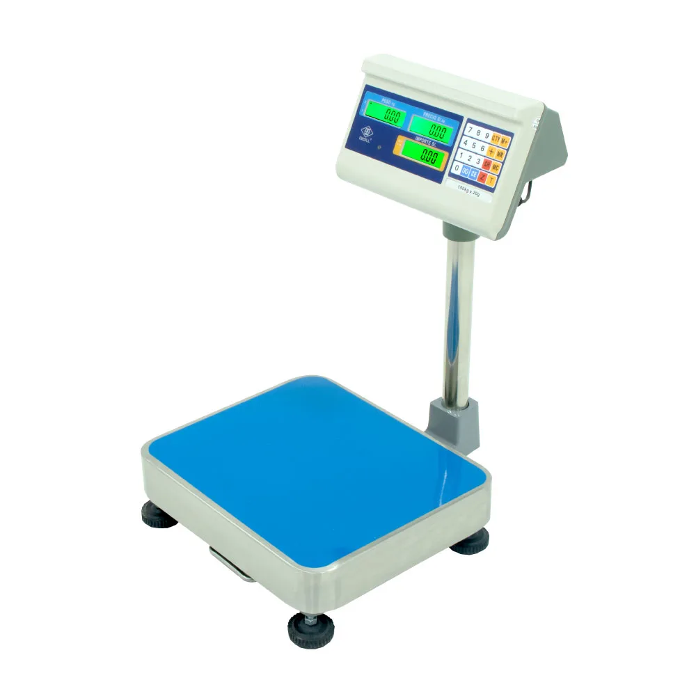 Balanza de Plataforma Excell AP3-E de 60 kilos 38 x 33 cm