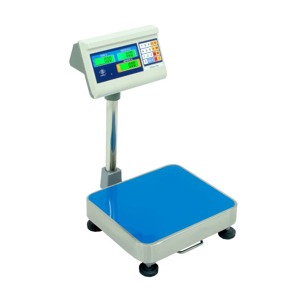 Balanza de Plataforma Excell AP3-E de 60 kilos 38 x 33 cm