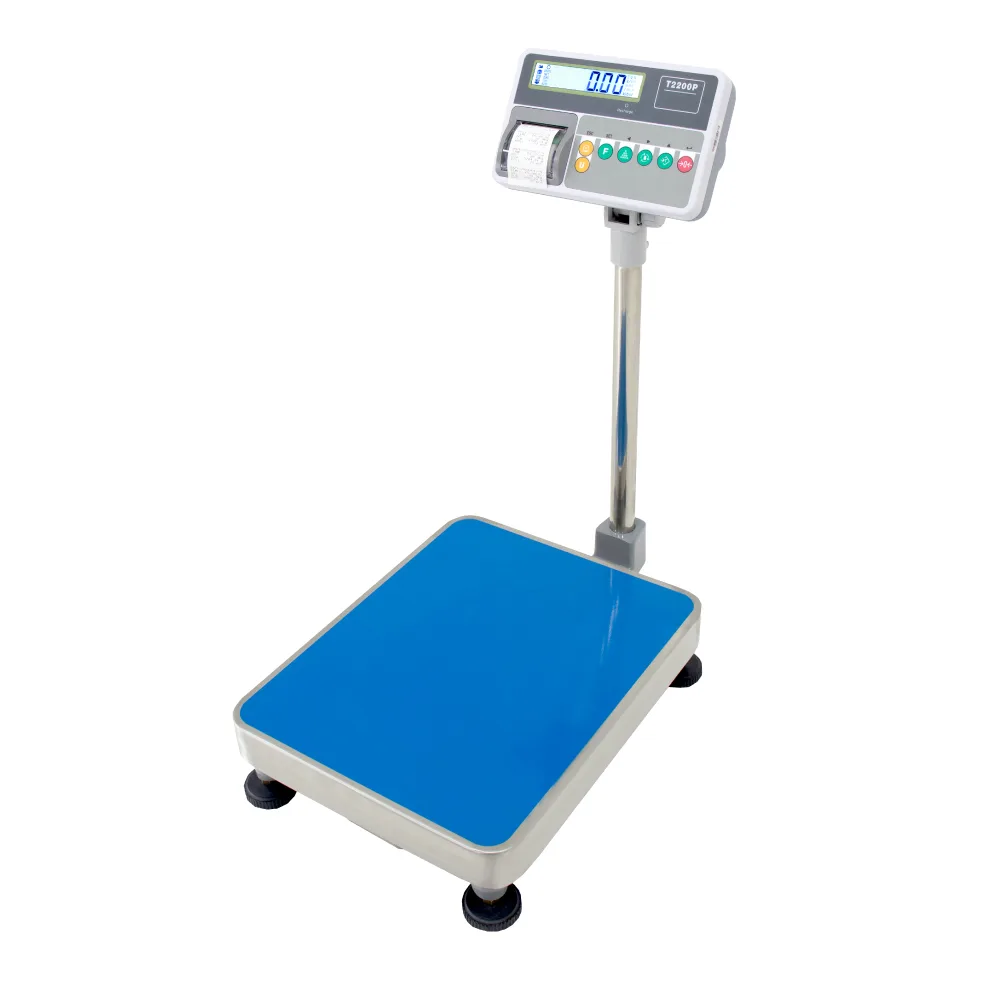 Balanza de Plataforma T-Scale T2200P de 200 Kilos​ 52 x 42 cm