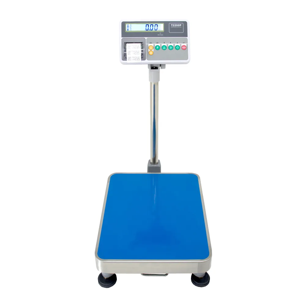 Balanza de Plataforma T-Scale T2200P de 200 Kilos​ 52 x 42 cm