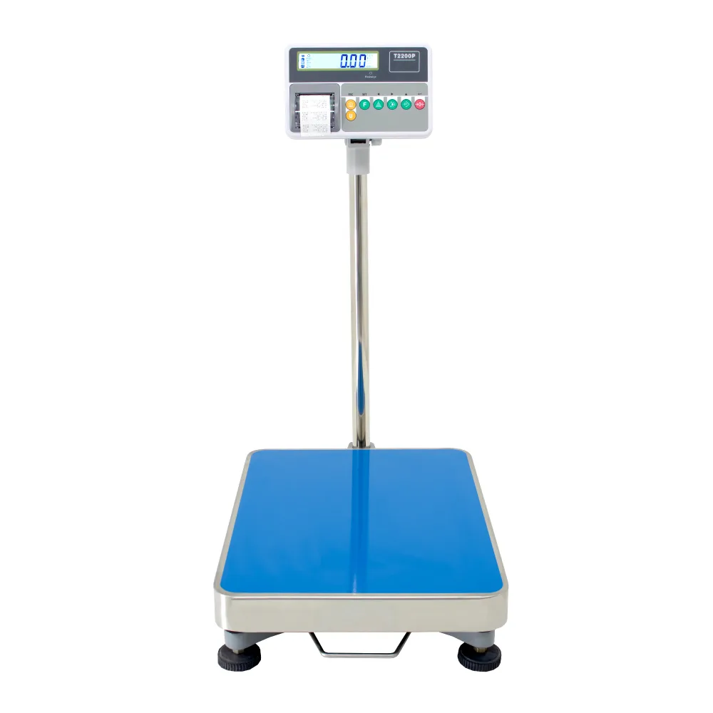 Balanza de Plataforma T-Scale T2200P de 200 Kilos​ 60 x 46 cm