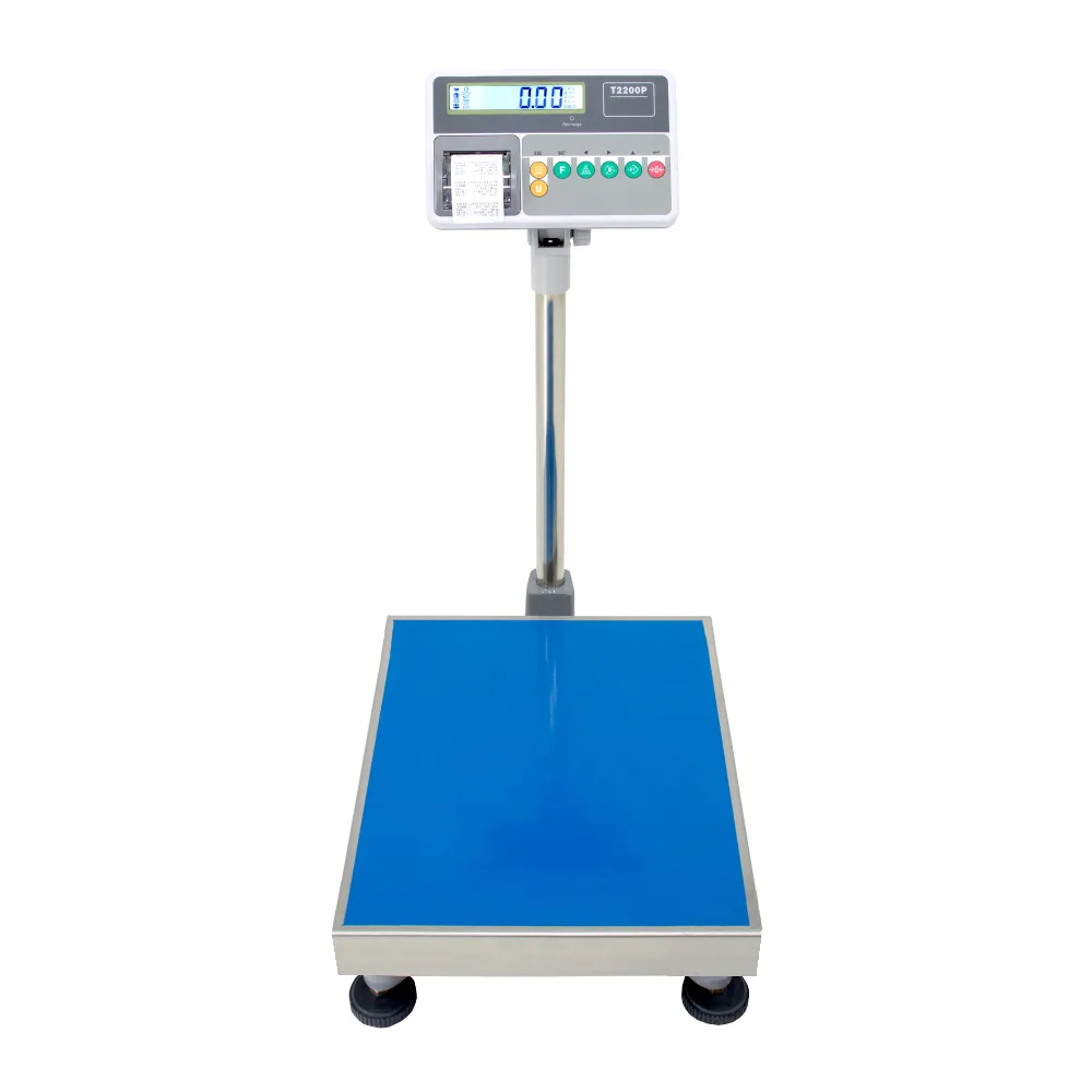 Balanza de Plataforma T-Scale T2200P de 300 Kilos 60 x 50 cm