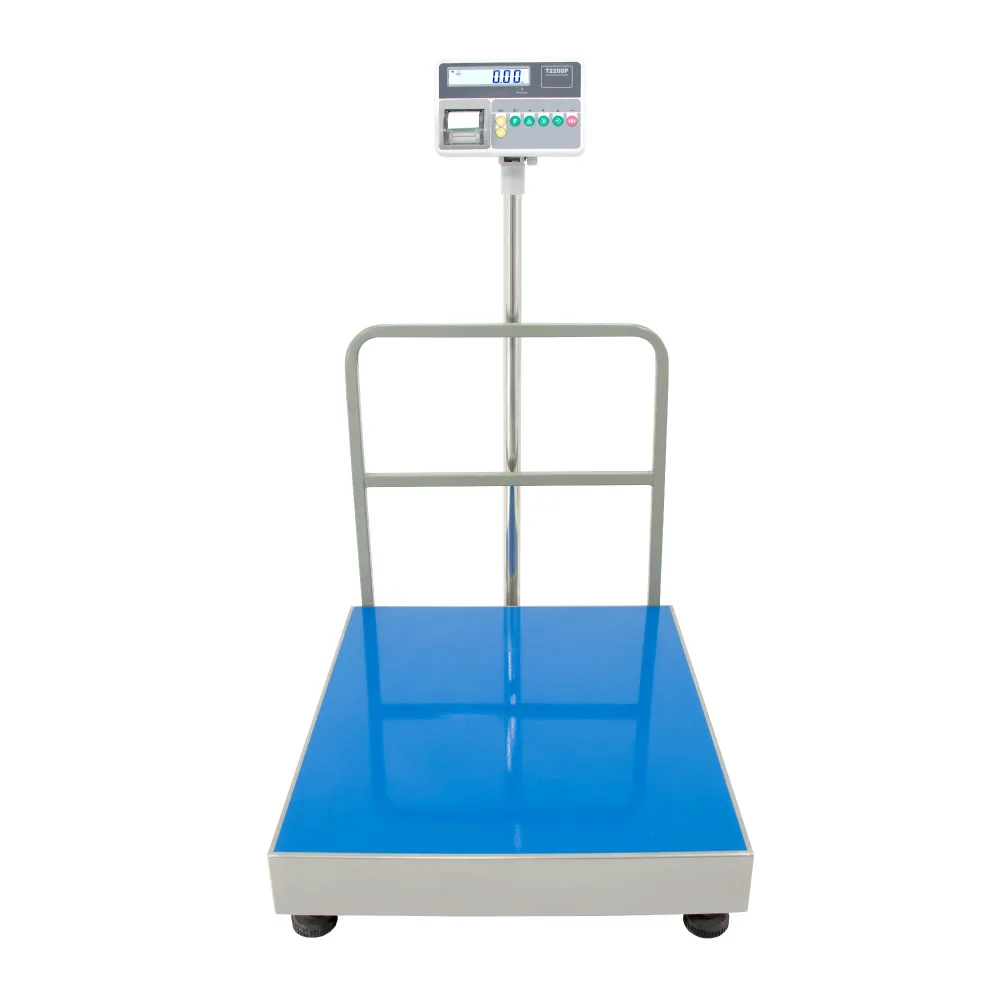 Balanza de Plataforma T-Scale T2200P de 500 Kilos 80 x 70 cm